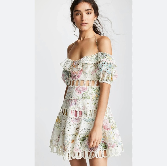 Zimmermann Dresses & Skirts - NWOT Zimmerman heather off shoulder dress